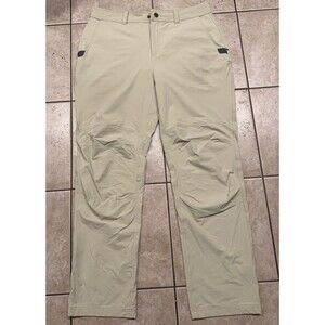 Sitka Gear Territory Pants Mens 36R Beige Stretch Performance Hiking Outdoor